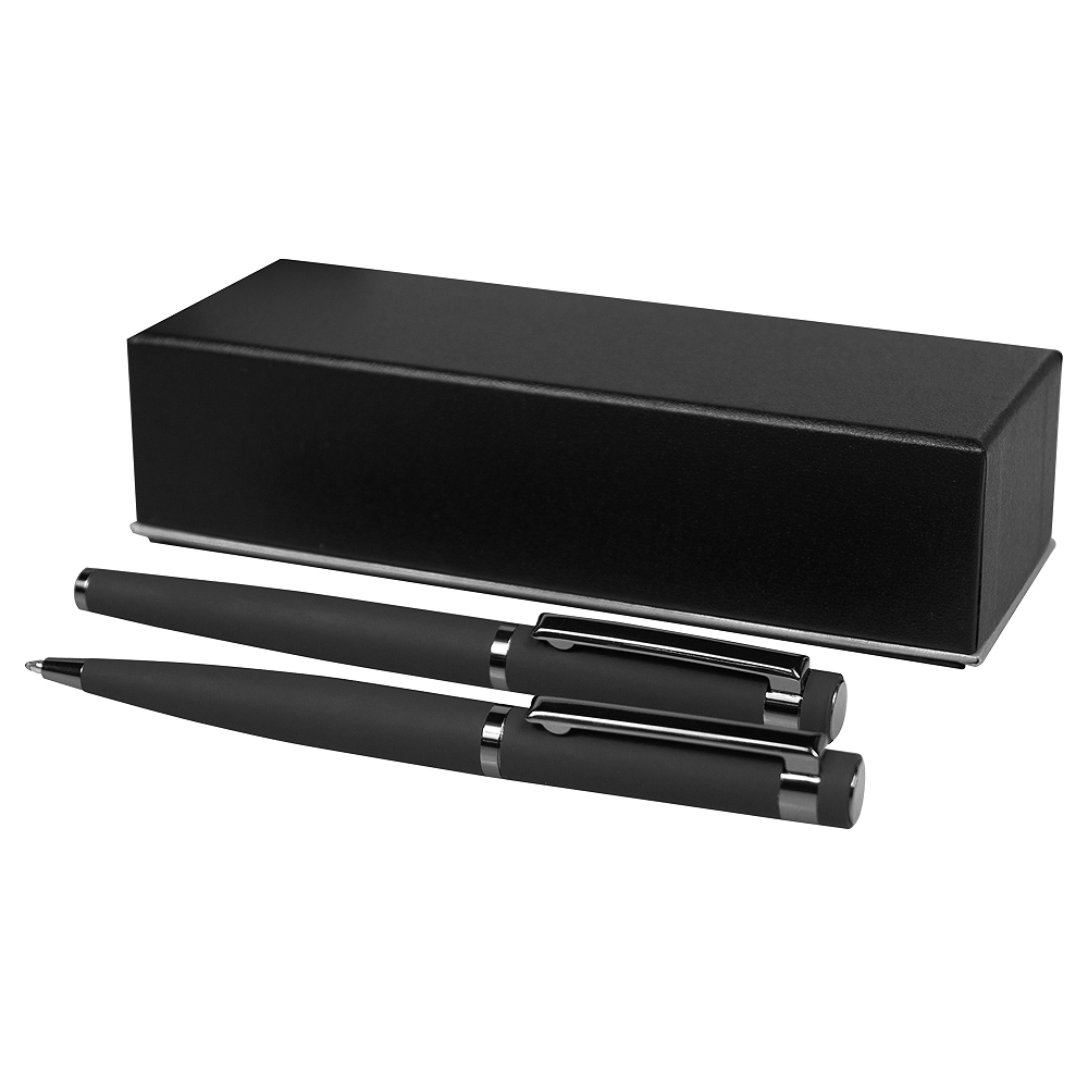 Набор ручек Attashe Solution, черный (ручка шариковая