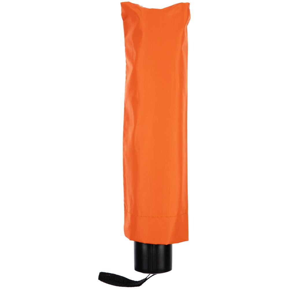 Зонт наоборот складной Stardome, оранжевый с серебристым Зонт наоборот складной Stardome, оранжевый с серебристым