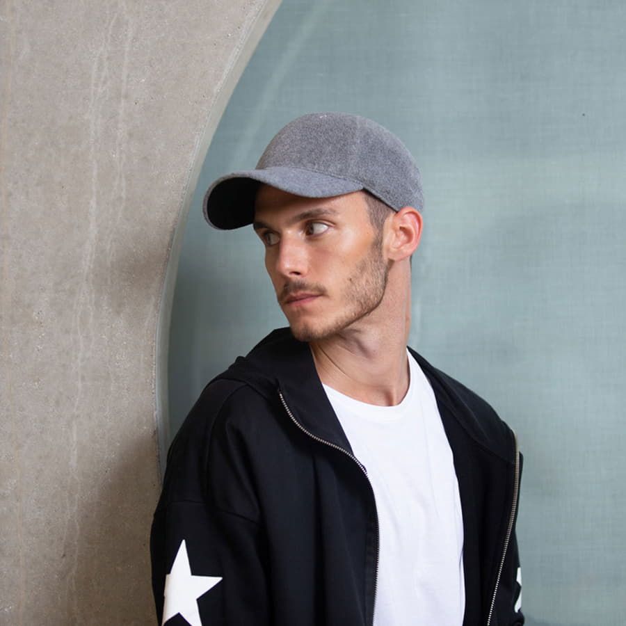 Бейсболка "Uni-Cap Polarfleece", без панелей и швов, серый, 100% полиэстер  270 г/м2        