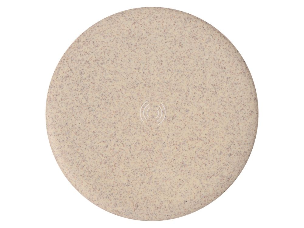 Беспроводное зарядное устройство «Wheatty» из пшеничной соломы, 5W