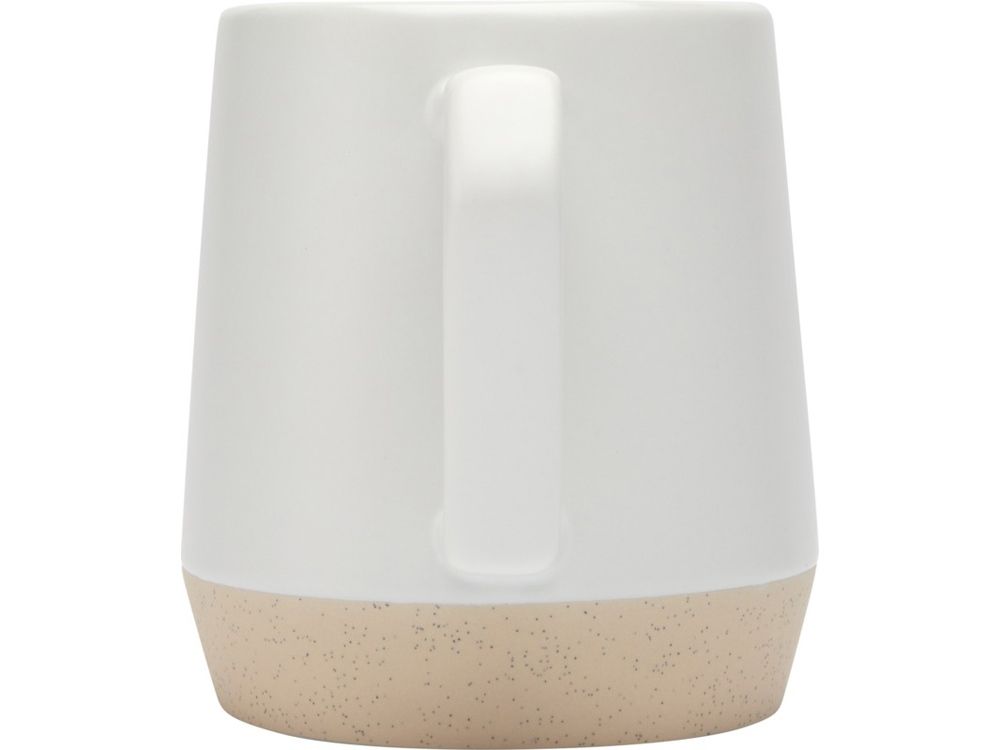 Dolce керамическая кружка объемом 300 мл с матовой отделкой, белый
