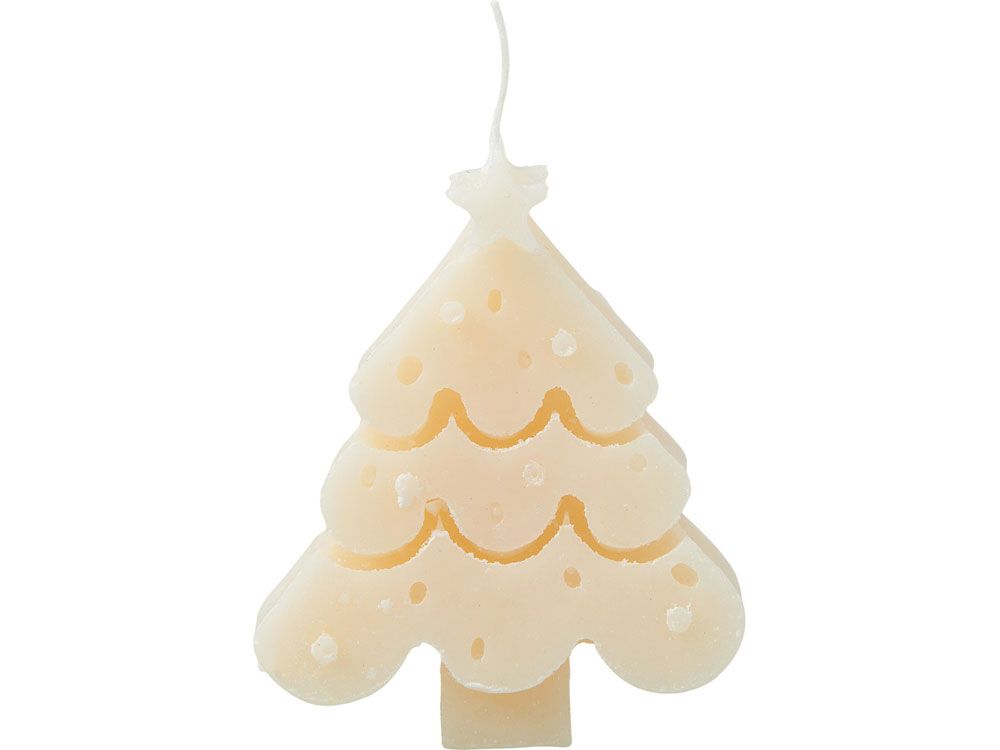 Свеча "Елочка", молочный