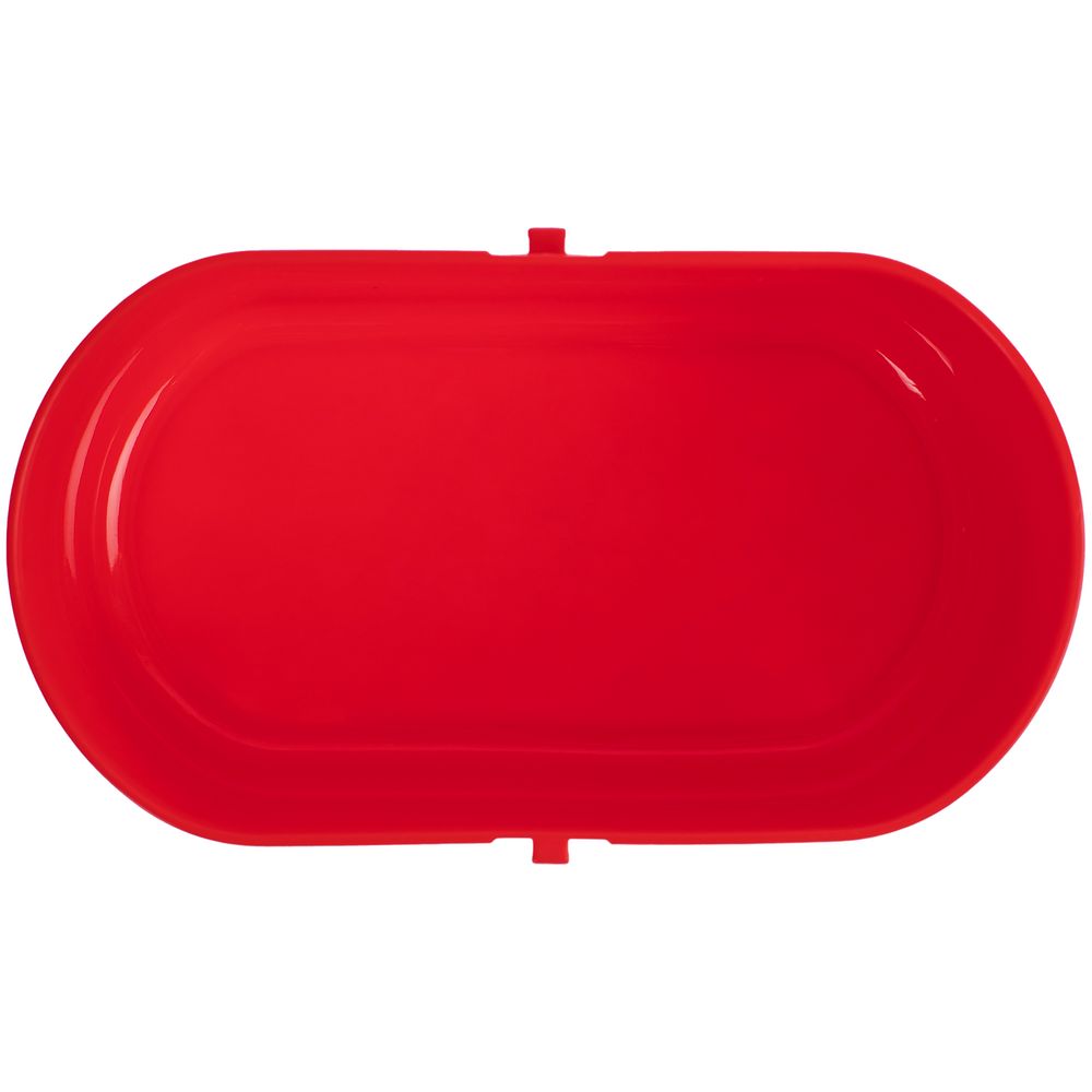 Ланчбокс Lunch Break, красный с белым Ланчбокс Lunch Break, красный с белым