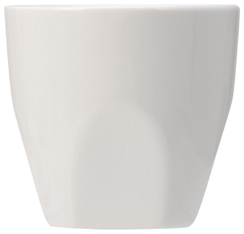 Кофейная пара с бамбуковым блюдцем "Mandy", белый