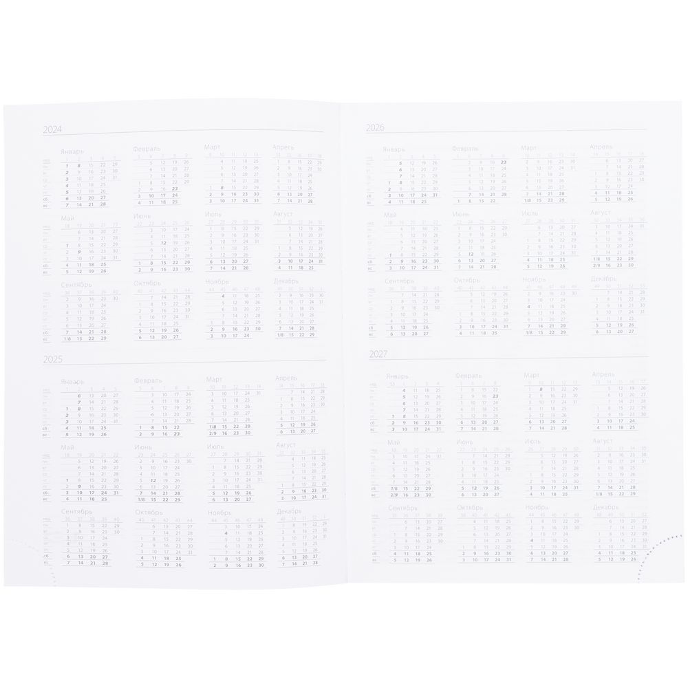 Ежедневник Favor Metal, недатированный, черный