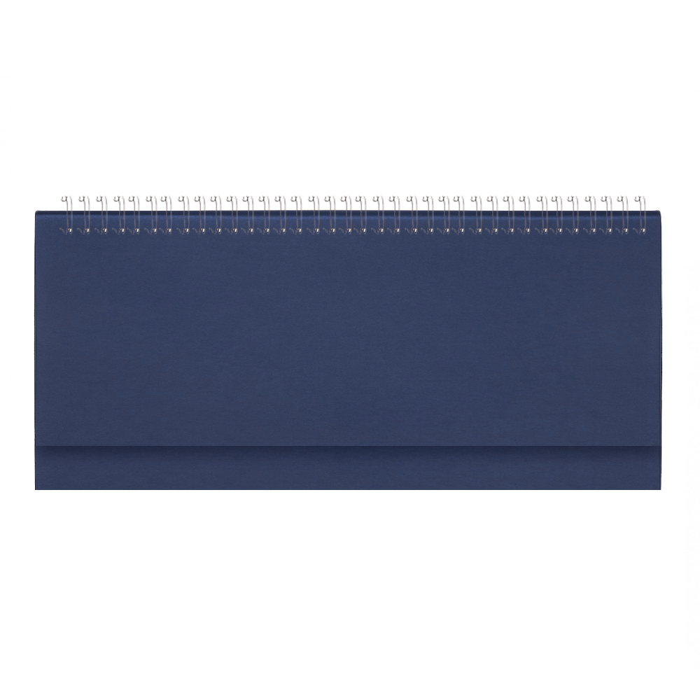 Планинг Alfa Latte 325*130 мм, темно-синий,  датированный на 2026 год, в твердой обложке