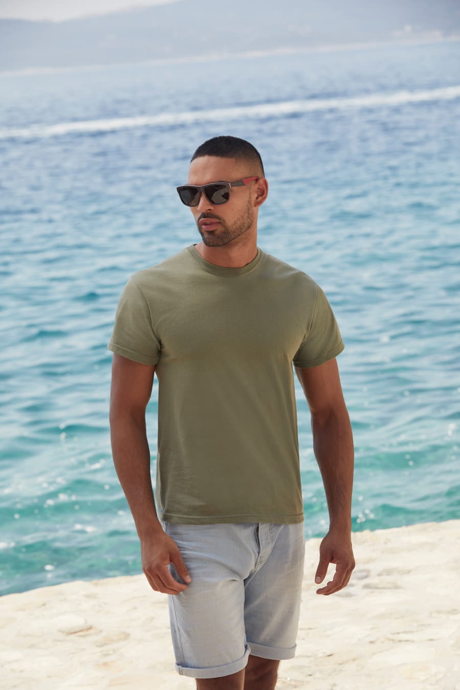 Футболка мужская "Original Full-Cut T", белый_S, 100% хлопок, 140 г/м2