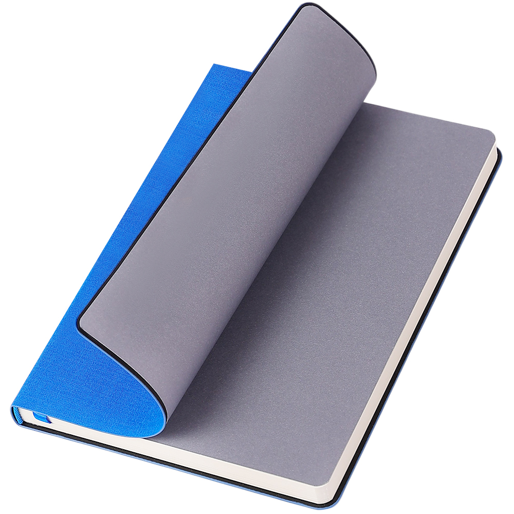 Ежедневник A5 недатированный Stefano в мягком переплёте, светло-синий