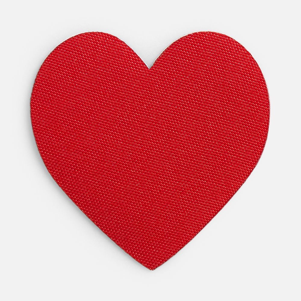 Наклейка тканевая Lunga Сor, M, красная