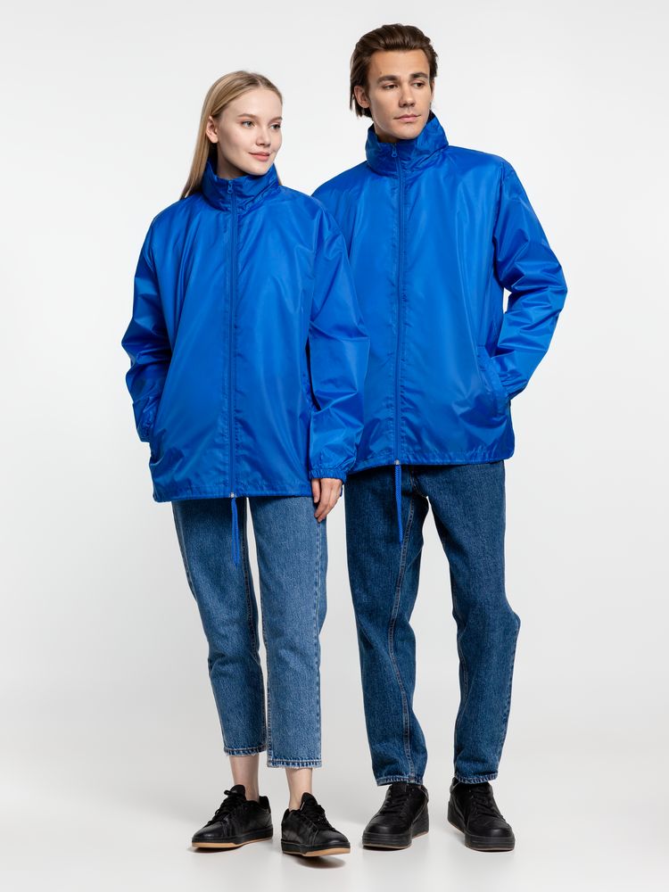 Ветровка унисекс Shift ярко-синяя, размер XS