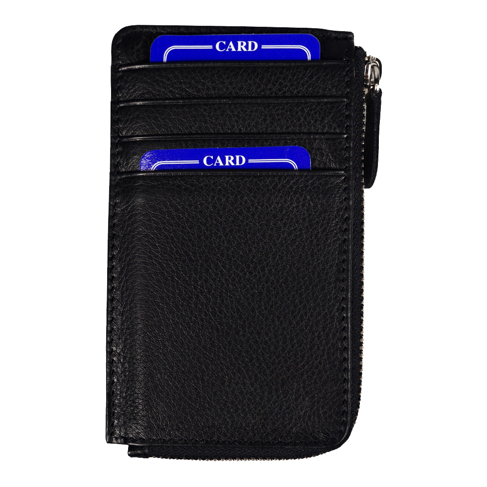 Универсальный футляр для кредитных карт и монет/картхолдер Leather Life из нат. кожи