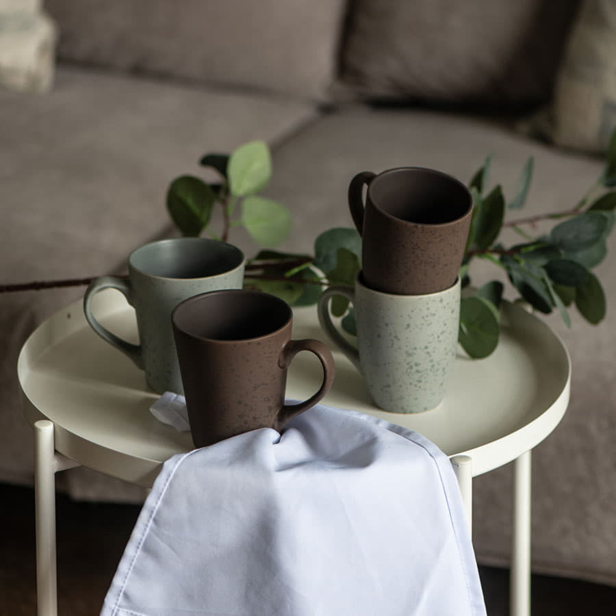 Кружка RAINFALL, коричневый, 320 мл, керамика Кружка RAINFALL, коричневый, 320 мл, керамика