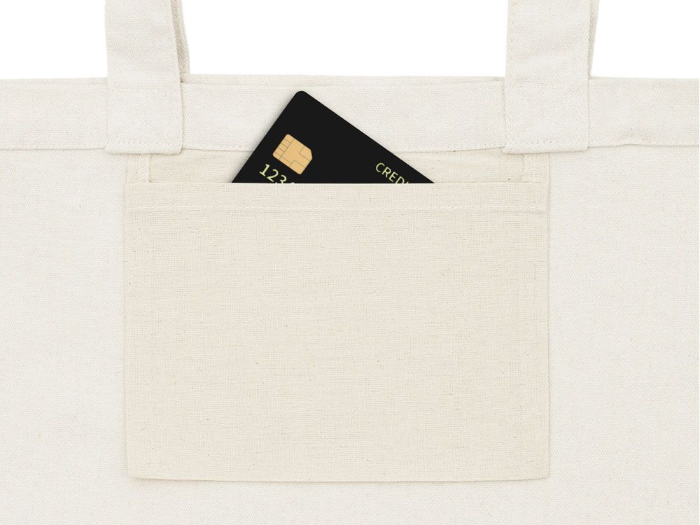 Сумка для шоппинга «Cotton» из переработанного хлопка, 280 г/м2