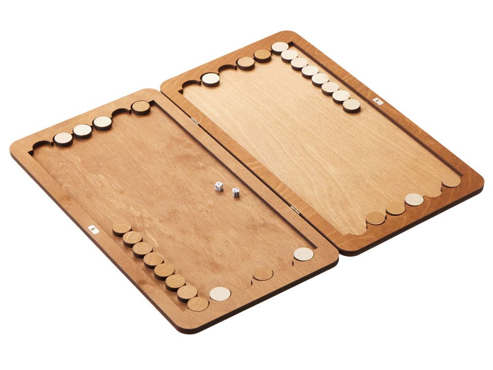 Деревянные нарды "Moves"