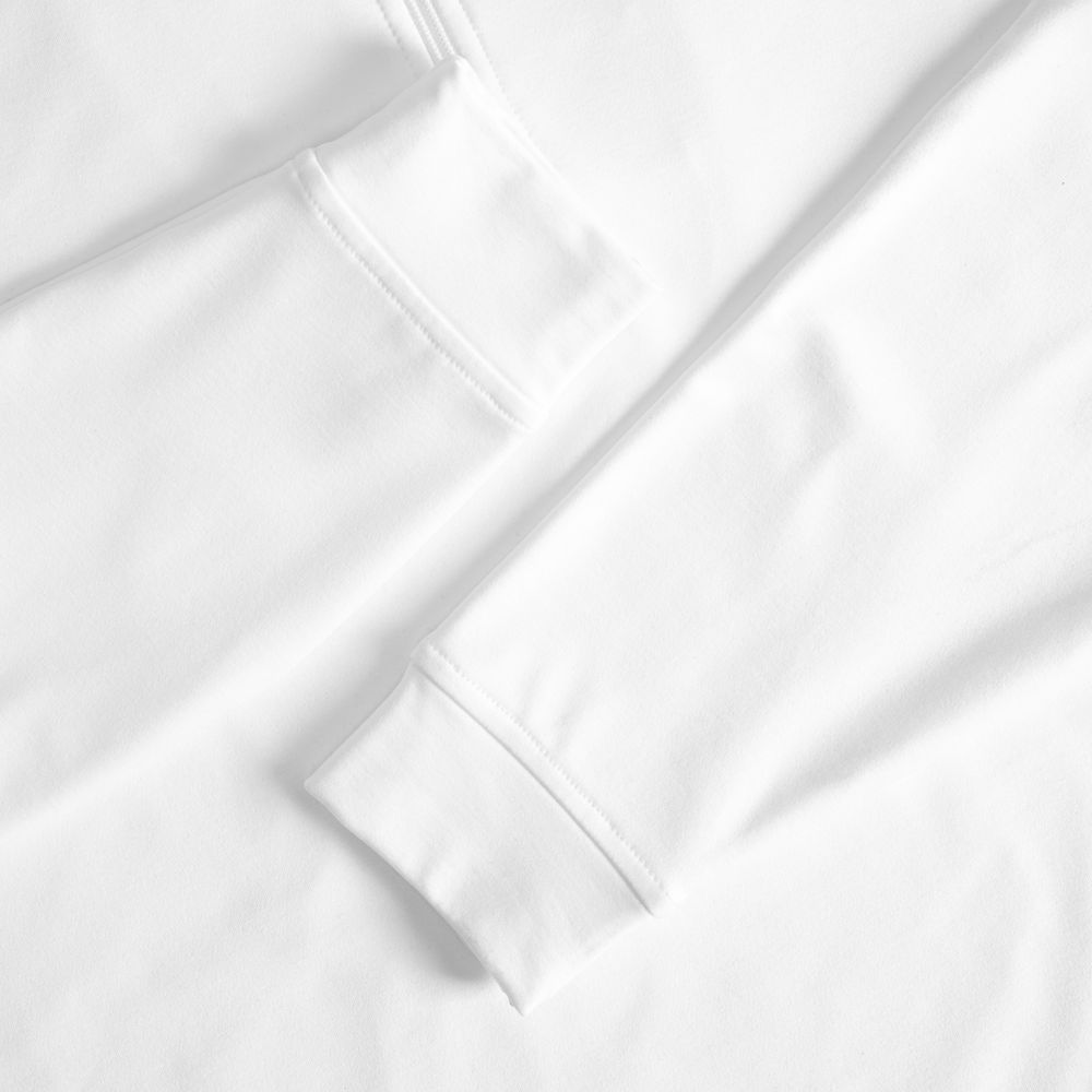 Свитшот на молнии Morfiss, белый