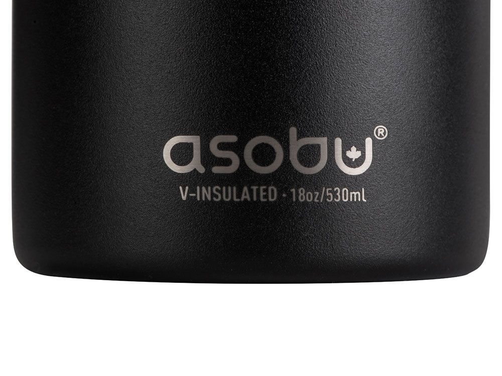 Вакуумная термобутылка «ALPINE FLASK», 530 мл, черный