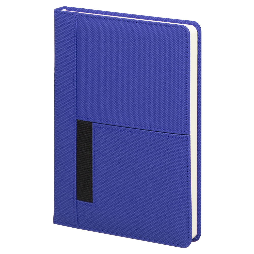 Ежедневник Smart Cardiff  А5, ярко-синий, недатированный