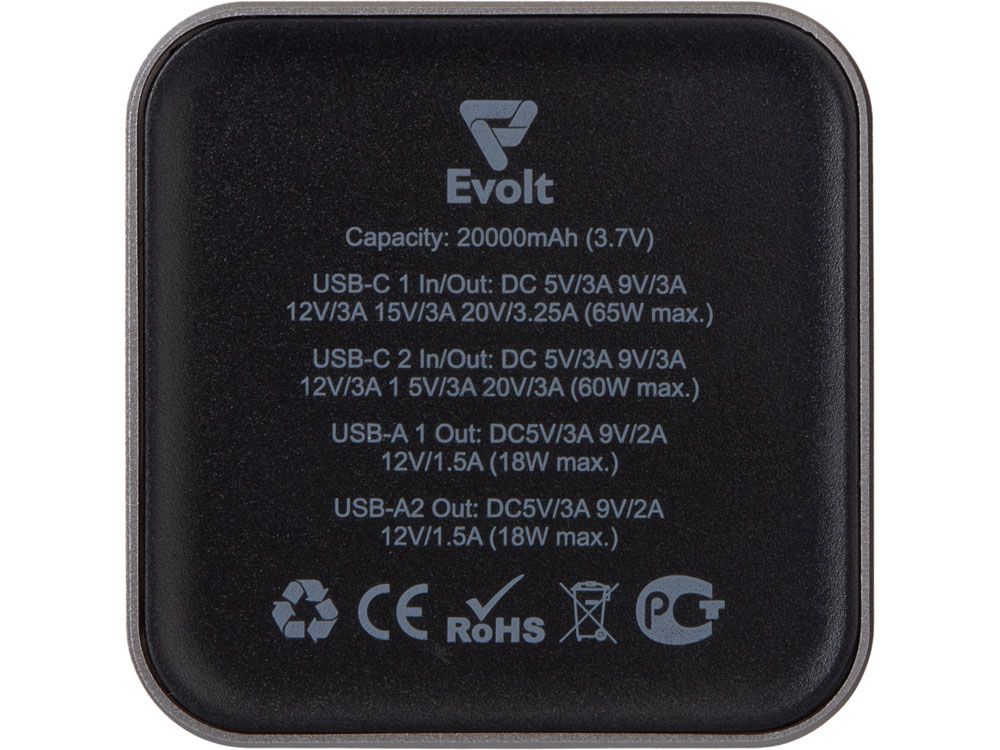 Внешний аккумулятор для ноутбуков «Main» 65 Вт, 20000 mAh