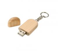 Флеш накопитель USB 2.0 Bamboo, бамбук, дерево/дерево, 16 Gb