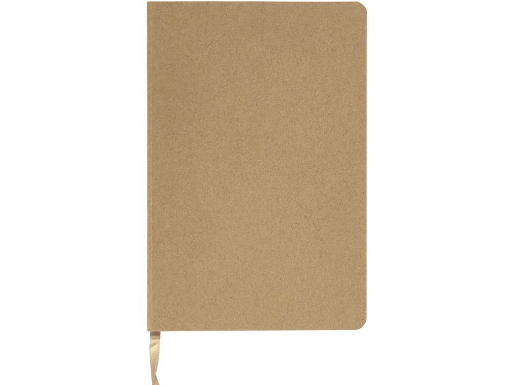 Блокнот из крафта и каменной бумаги А5 "Fleekstone", твердая обложка, крафтовый