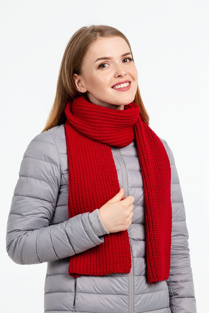 Шарф Nordkapp, глубокий красный