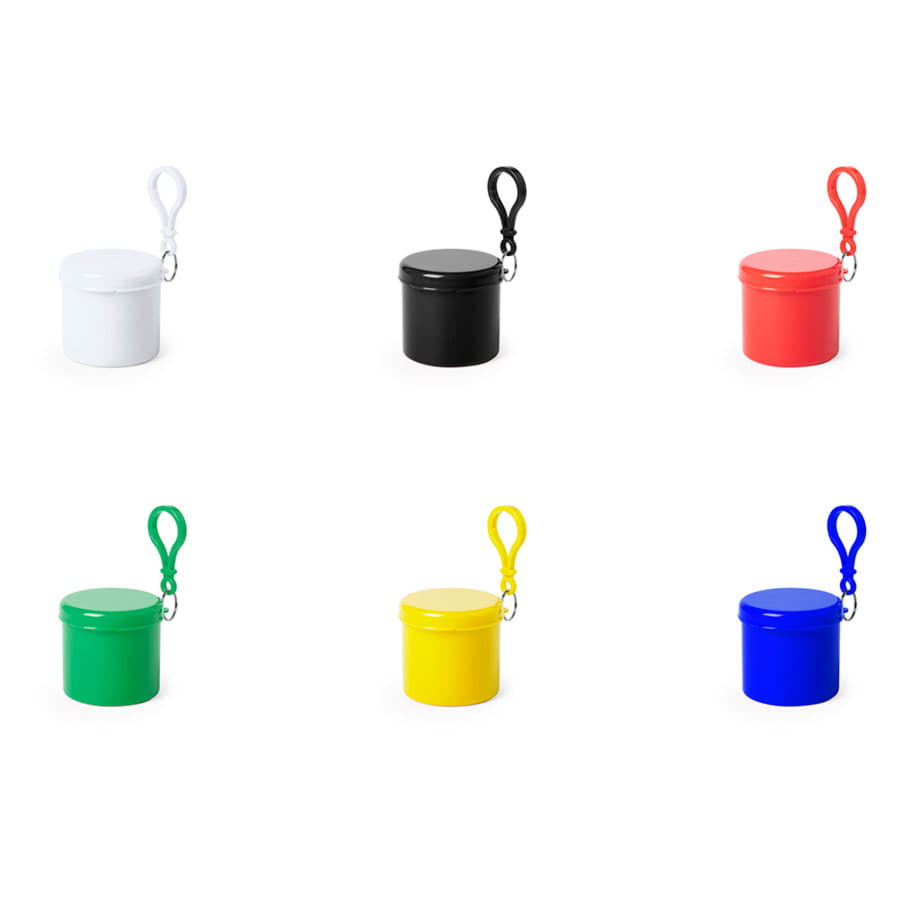 Дождевик BIRTOX белого цвета в белом футляре с карабином, 127 х 102 см. материал LDPE Дождевик BIRTOX белого цвета в белом футляре с карабином, 127 х 102 см. материал LDPE