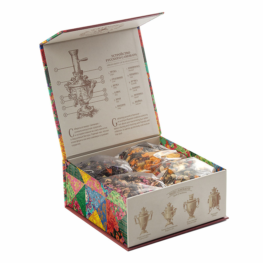 Подарочный чайный набор «Цветущий сад»  Подарочный чайный набор «Цветущий сад»