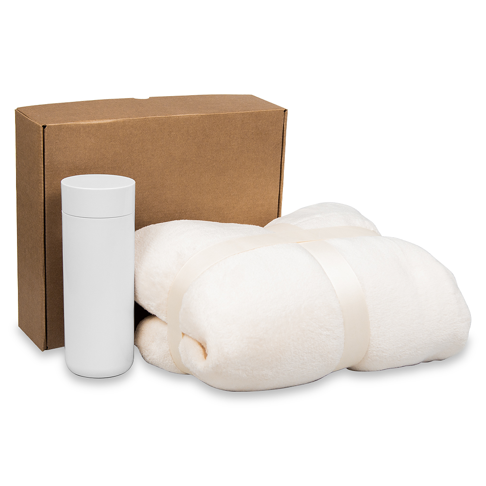 Набор подарочный Solution Duo (плед, термокружка)