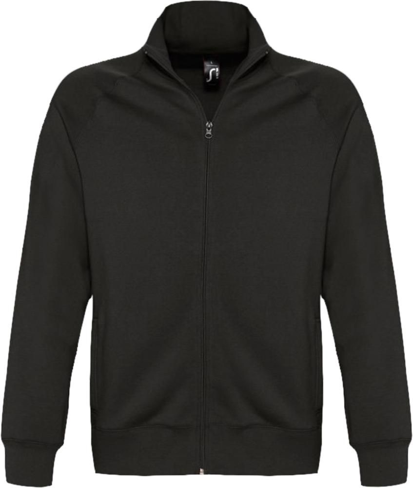 Толстовка мужская на молнии Sundae 280 черная, размер S
