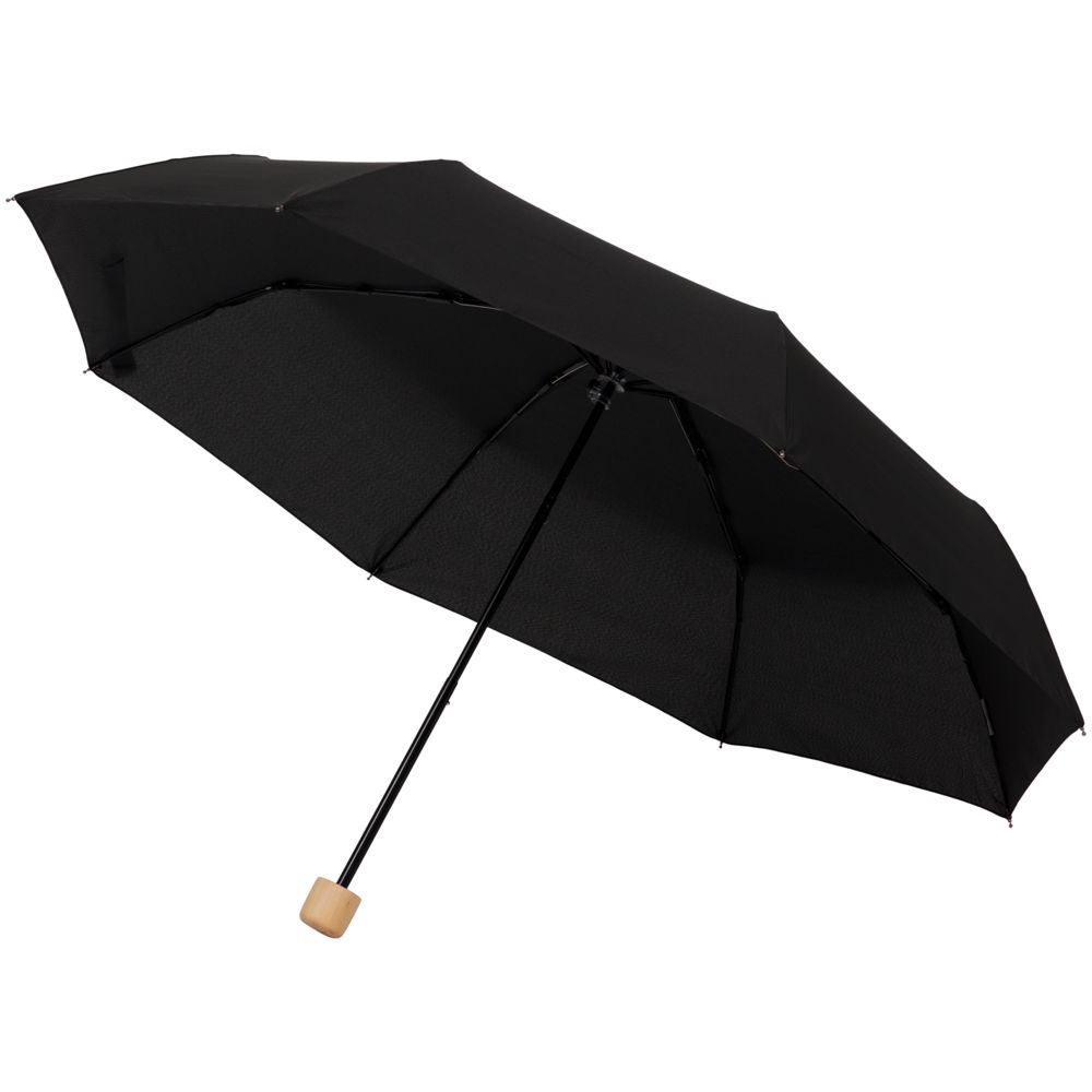 Зонт складной Nature Mini, черный Зонт складной Nature Mini, черный