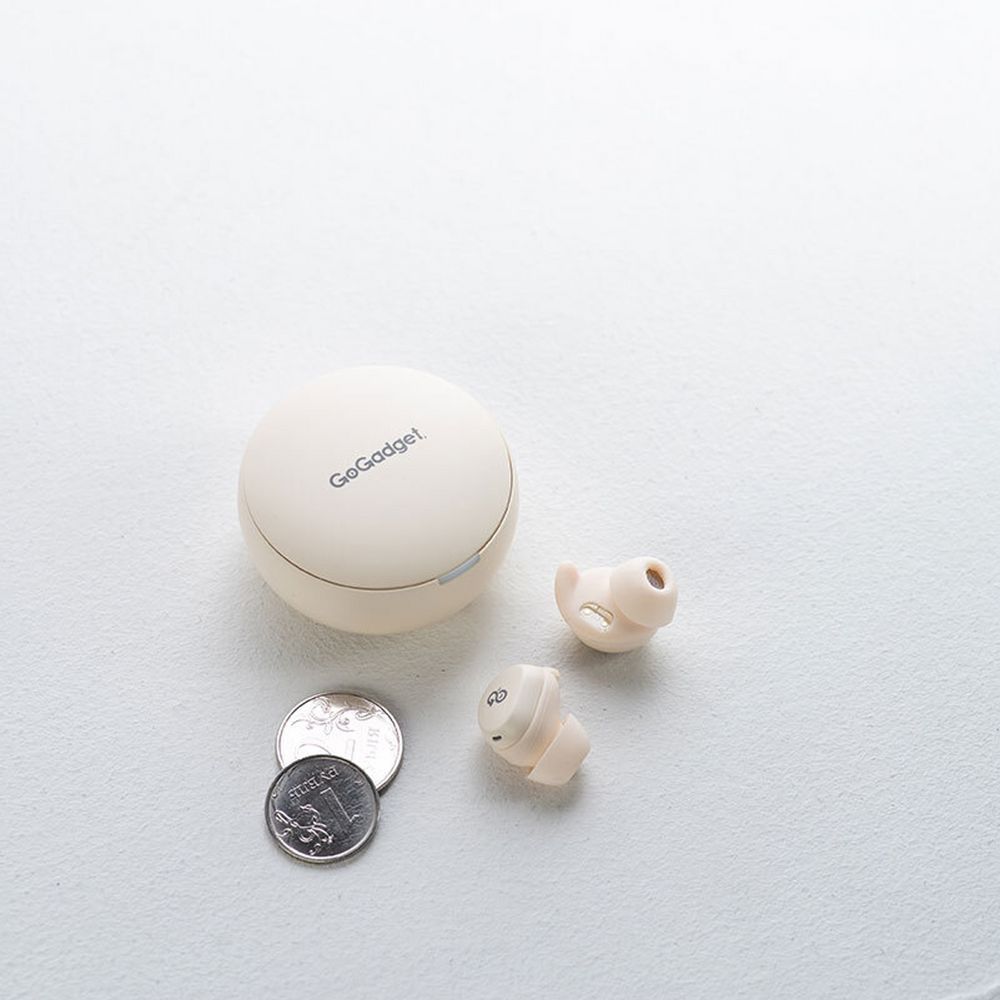 Беспроводные наушники CityBuds S, белые (слоновая кость)