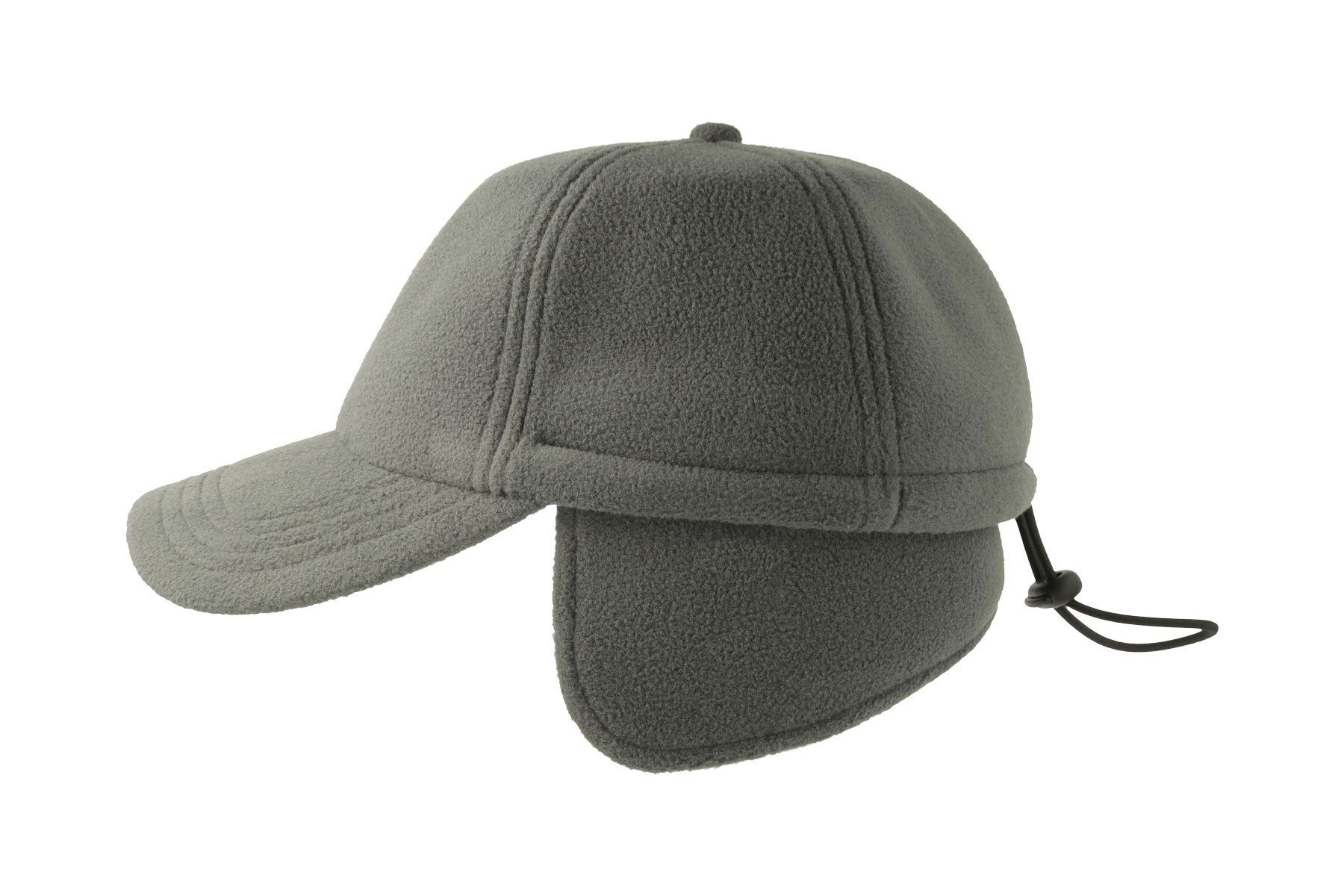 Бейсболка "SNOW FLAP STOPPER-S", тёмно-серый, 100% переработанный полиэстер, 230 г/м2