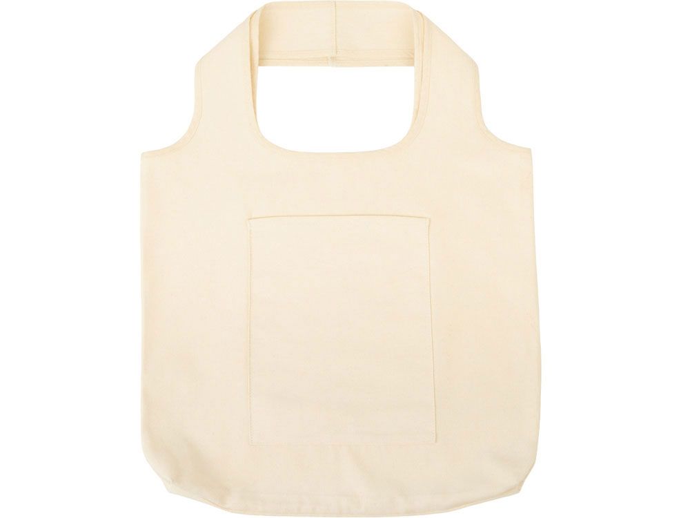 Сумка-шоппер Vest  long из хлопка 340 г/м2, натуральный