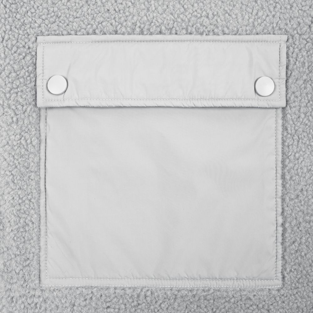 Куртка унисекс Oblako, светло-серая, размер M/L