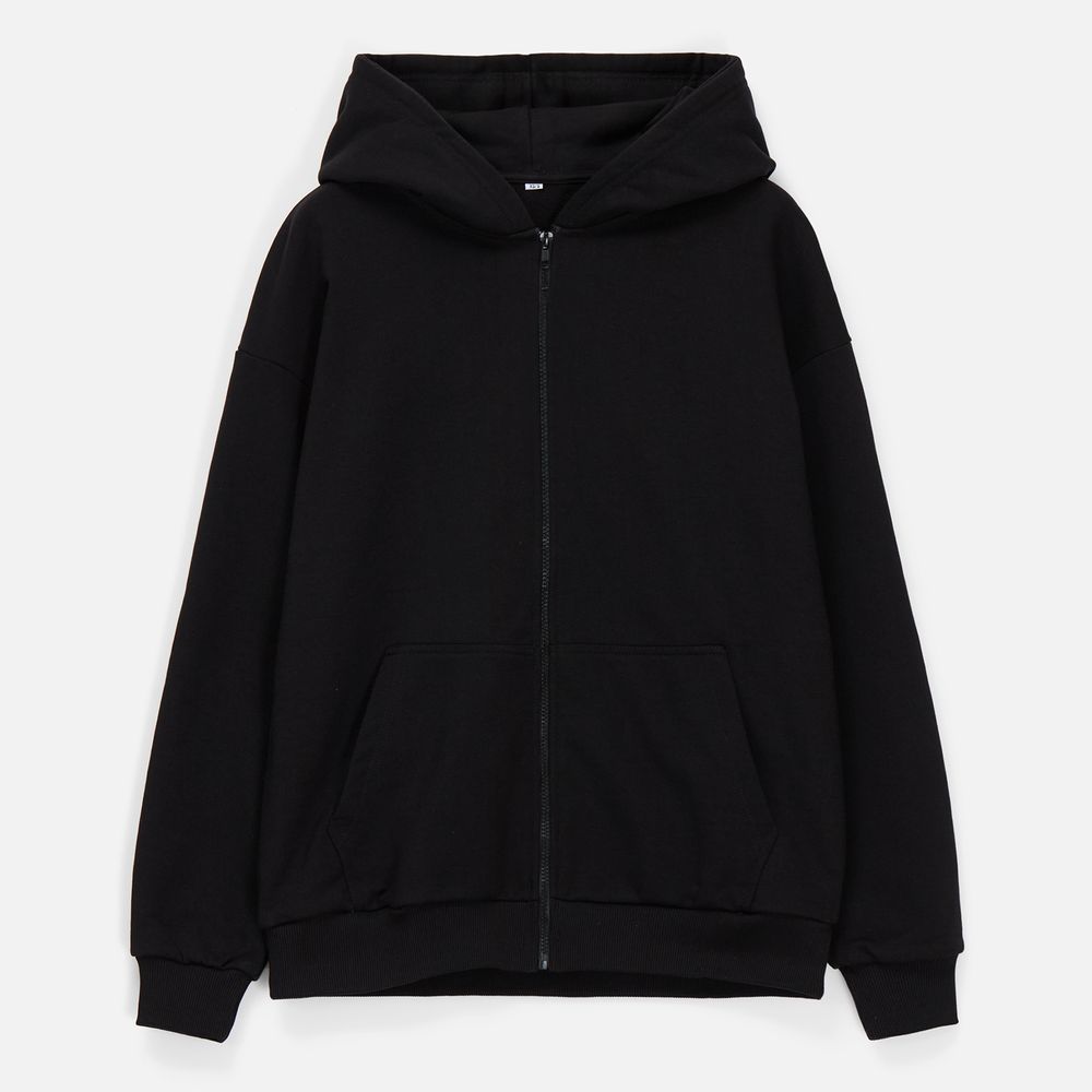 Толстовка унисекс оверсайз Sartoro, черная, размер XL/XXL