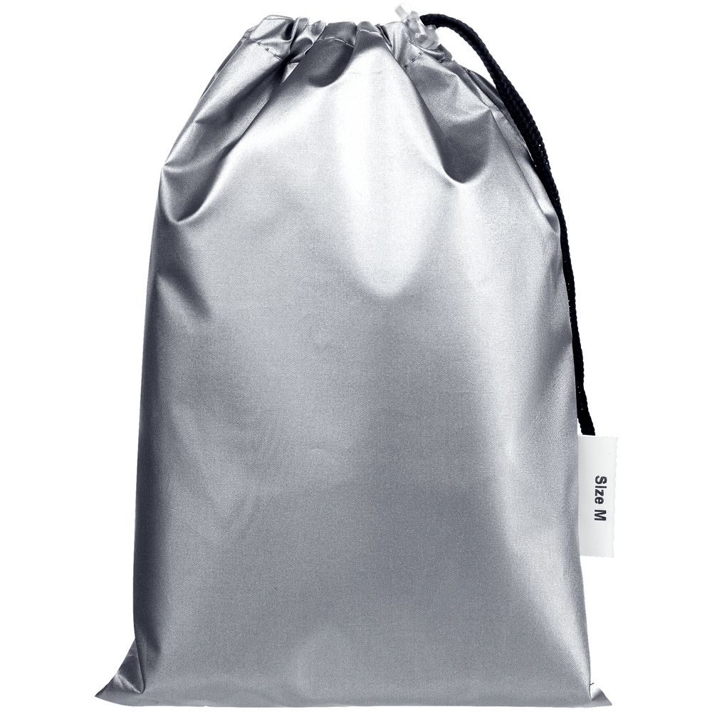 Дождевик Palladio Pockets, серебристый, размер S Дождевик Palladio Pockets, серебристый, размер S