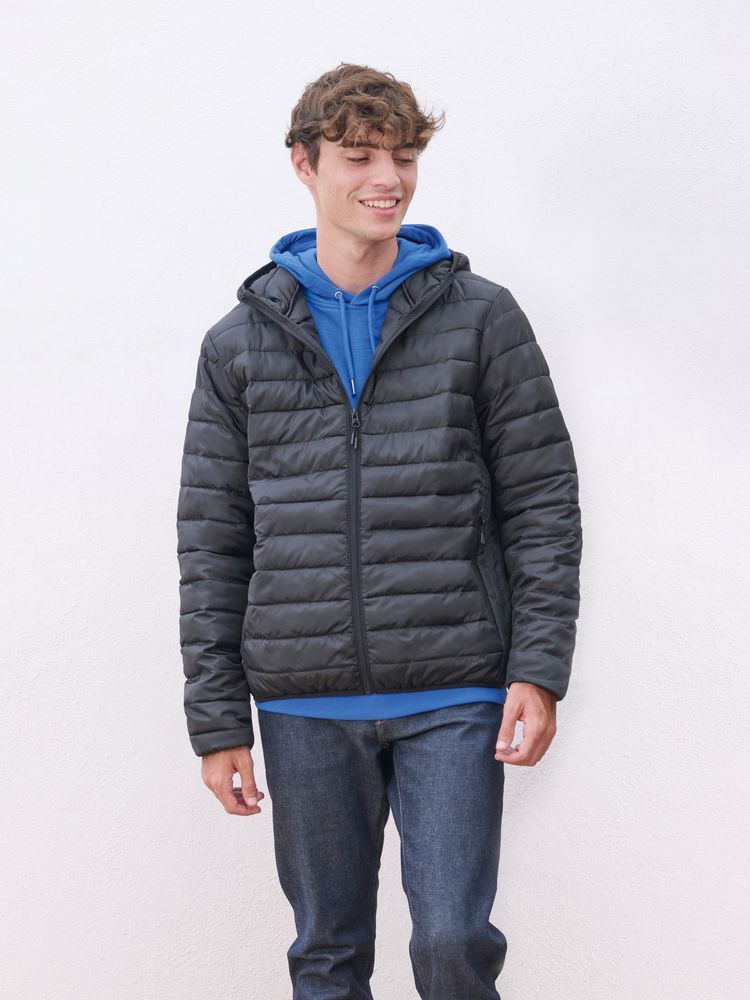 Куртка с капюшоном мужская Stream Men, черная