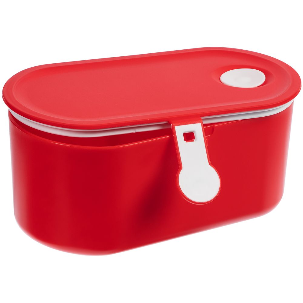 Ланчбокс Lunch Break, красный с белым Ланчбокс Lunch Break, красный с белым