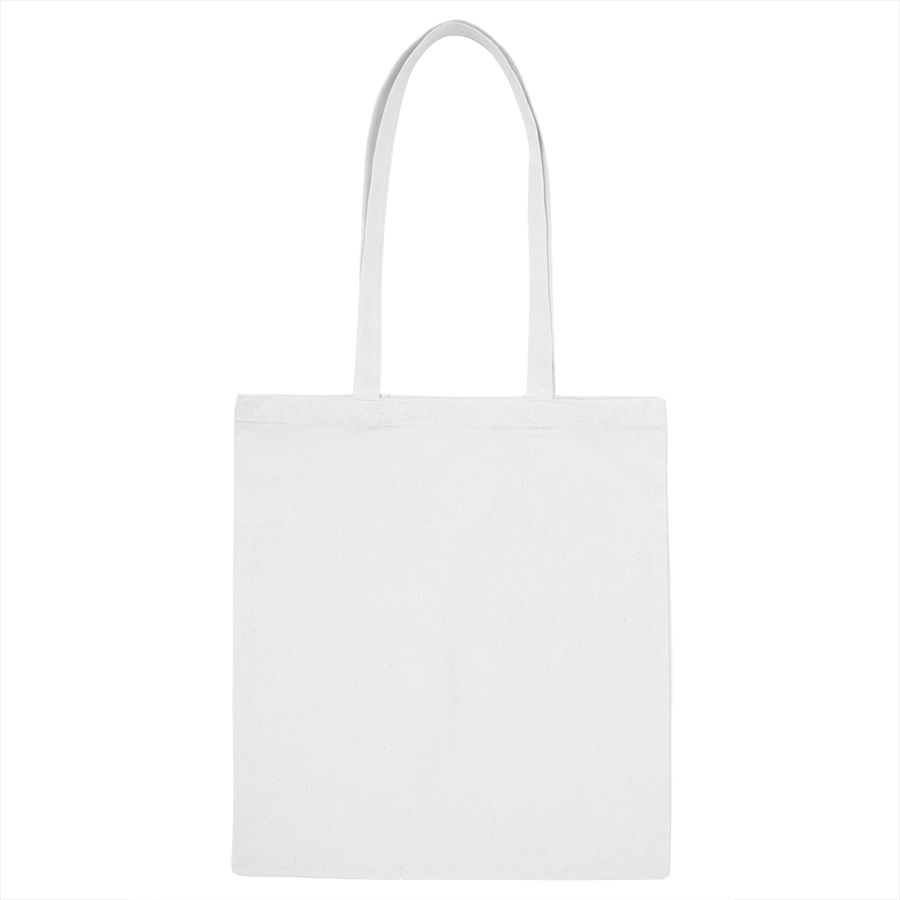 Сумка для покупок MALL, белый, 100% хлопок, 220 гр/м2, 38x42 см