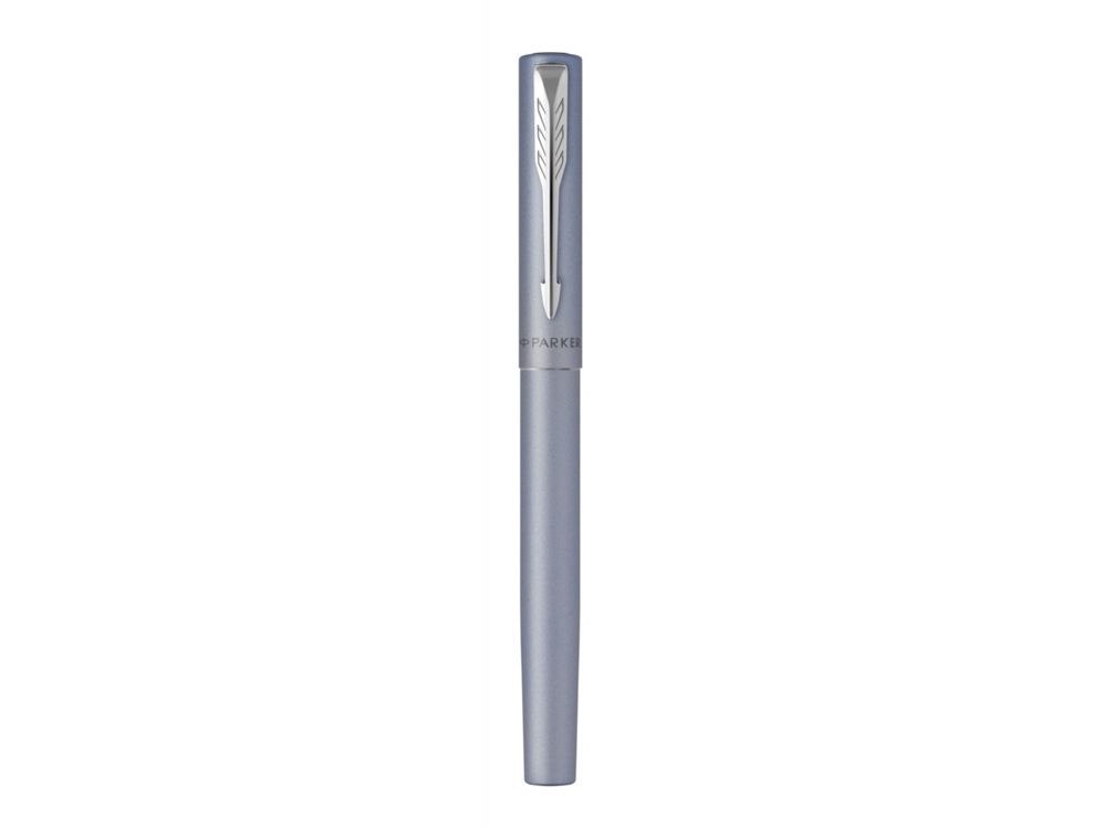 Перьевая ручка Parker Vector XL Silver Blue CT, цвет чернил blue, перо: F/M, в подарочной упаковке.