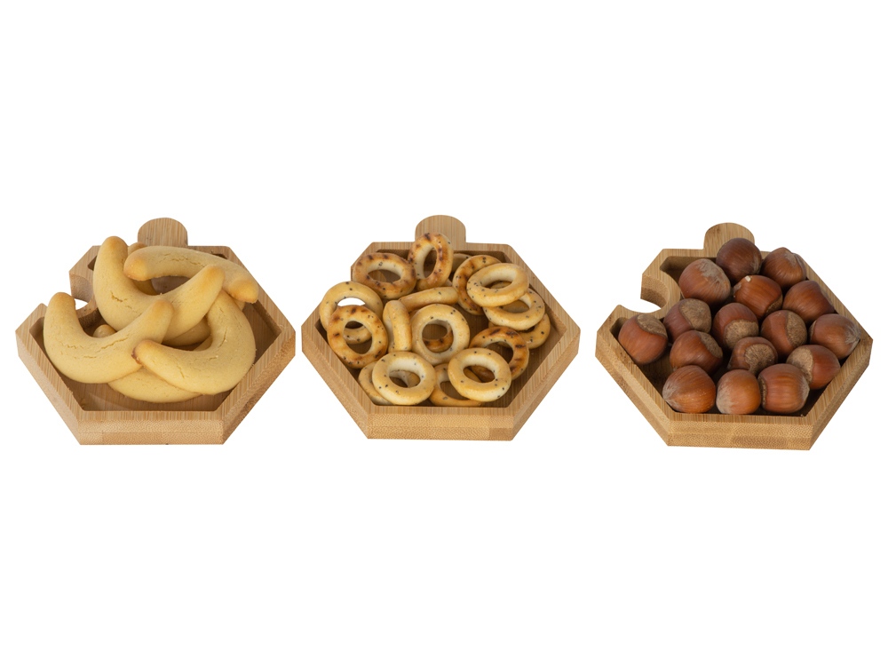 Набор костеров-менажниц в форме пазла "Sota"