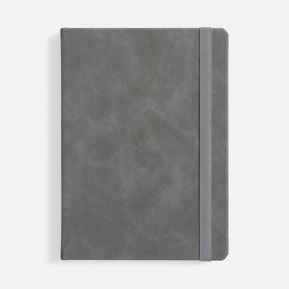 Ежедневник Urban Hard, недатированный, серый