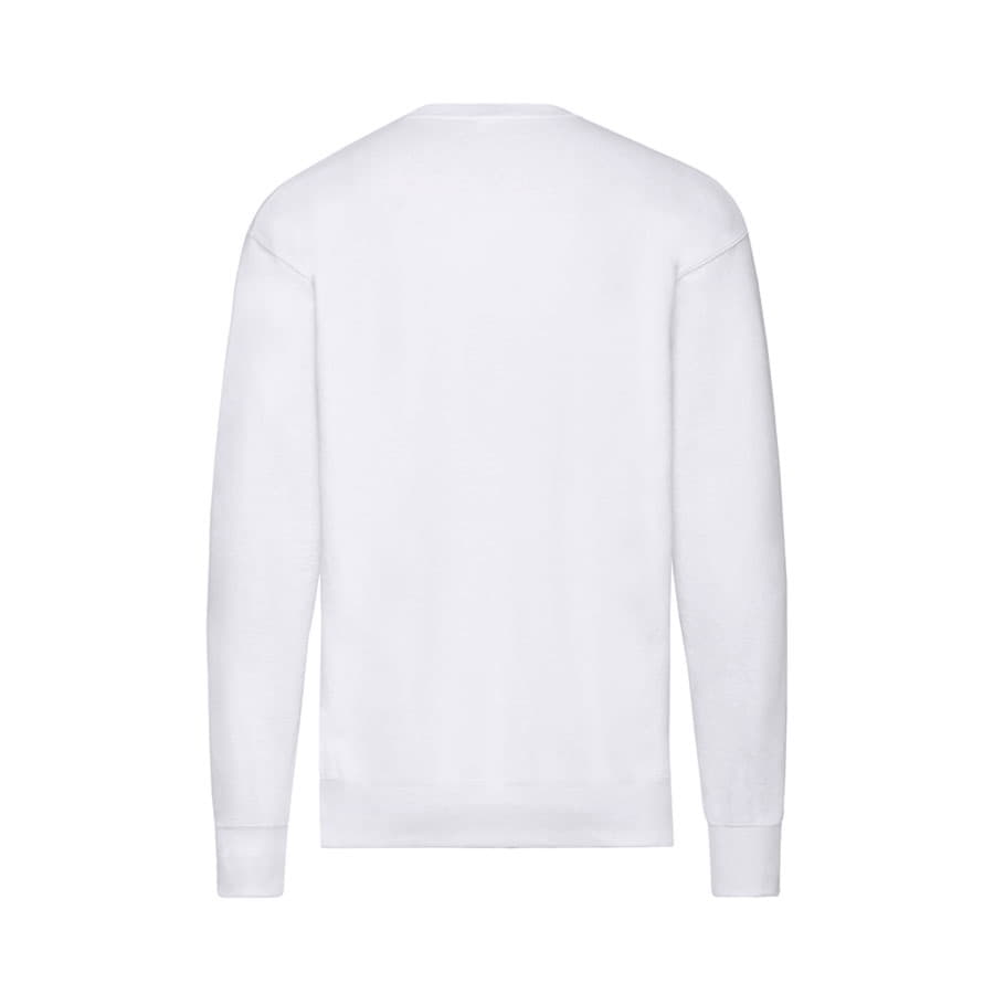 Толстовка мужская без начеса "Lightweight Set-in Sweat", белый, S, 80% х/б 20% полиэстер, 240 г/м2