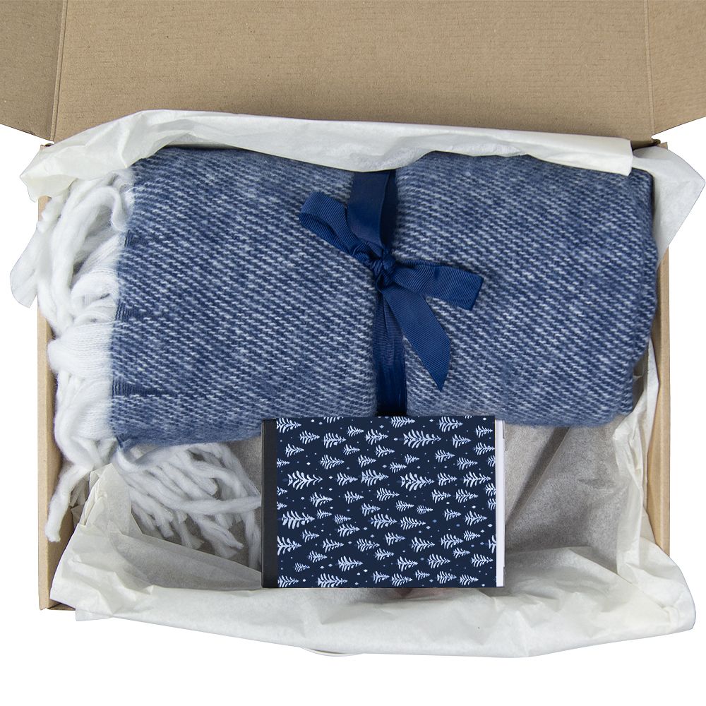 Набор подарочный Solution Prestige Duo ( Плед акриловый, беспроводная колонка)