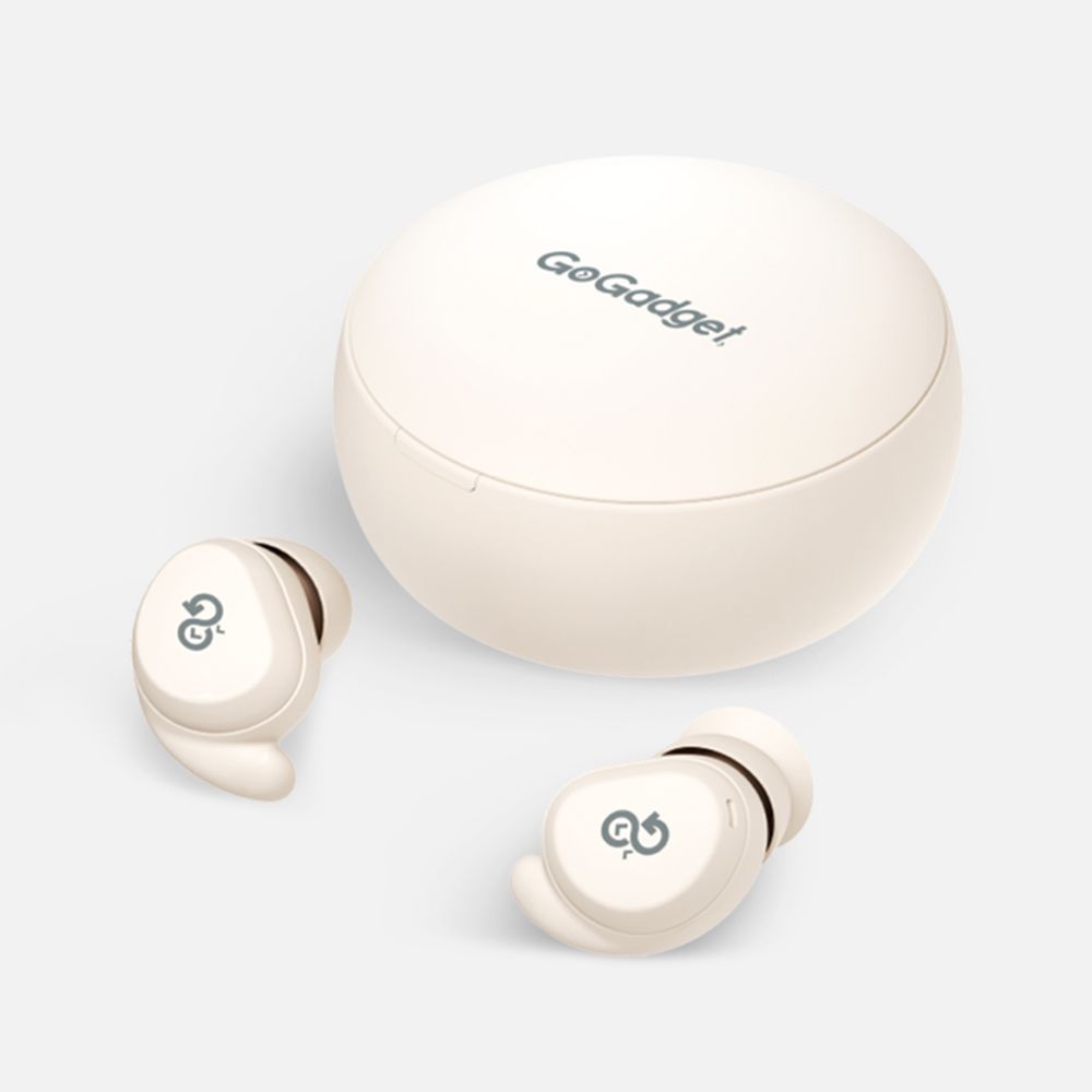 Беспроводные наушники CityBuds S, белые (слоновая кость)