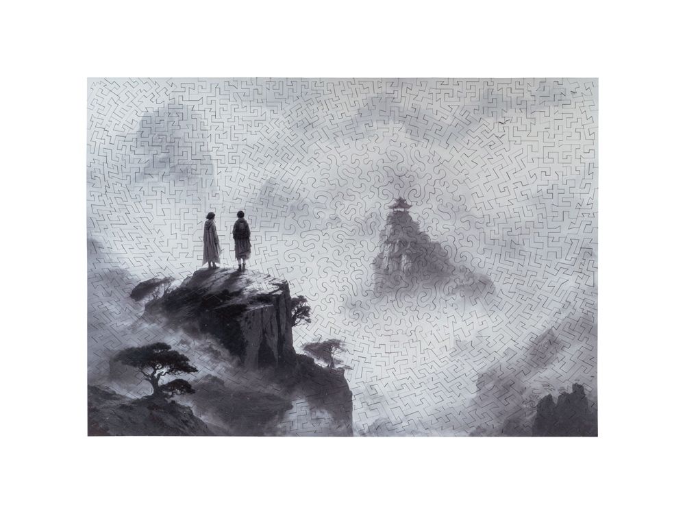 Деревянный пазл "Serenity"