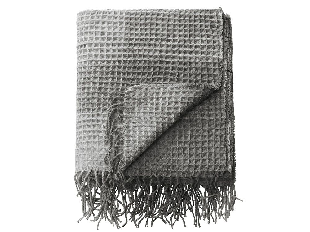 Плед акриловый Gaufre, серый