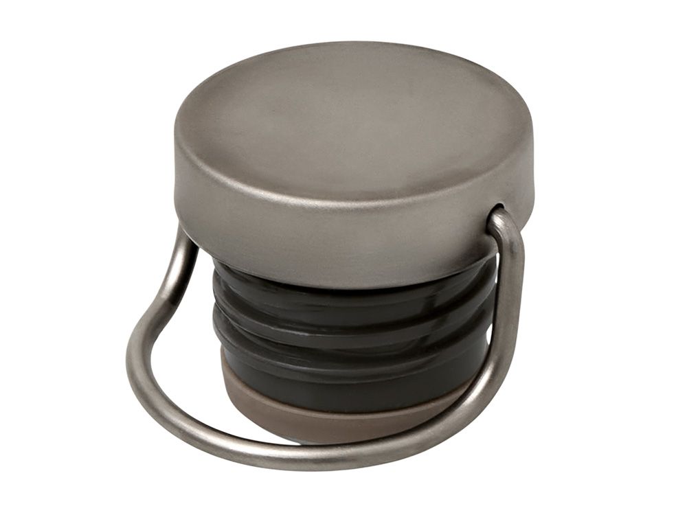 Бутылка для воды из титана "Titan", 750ml, темно-серый