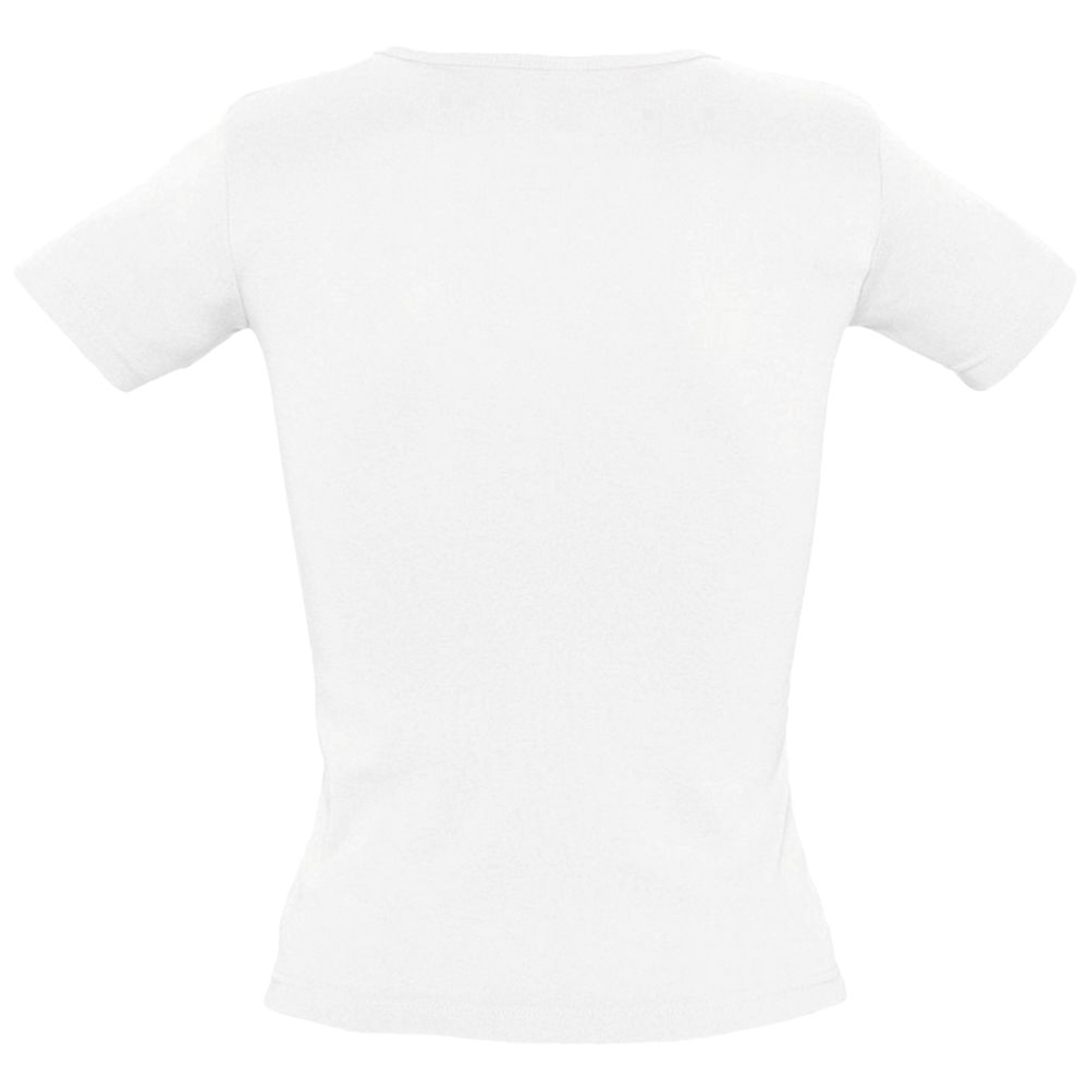Футболка женская Lady 220 с V-образным вырезом, белая
