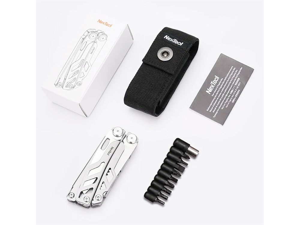 Мультитул Nextool Flagship Max, серый (NE20310A)